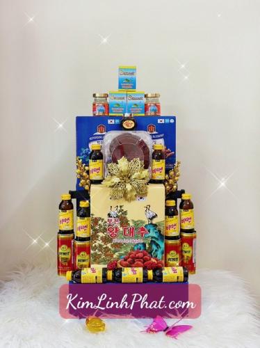 GIỎ QUÀ TẶNG 26_ QTV_ XUAN ĐÀM ẤM