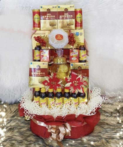 GIỎ QUÀ TẶNG 3200_ QTV_ LỘC XUÂN