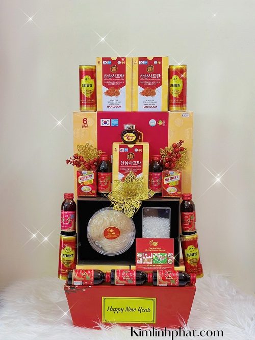 GIỎ QUÀ TẶNG 32_ QTV_ BÌNH AN