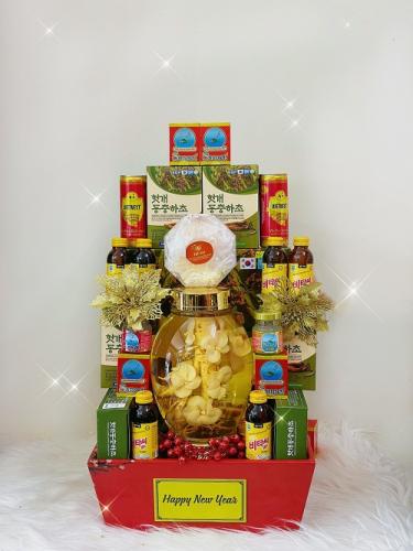 GIỎ QUÀ TẶNG 41_ QTV_ XUÂN ĐONG ĐẦY