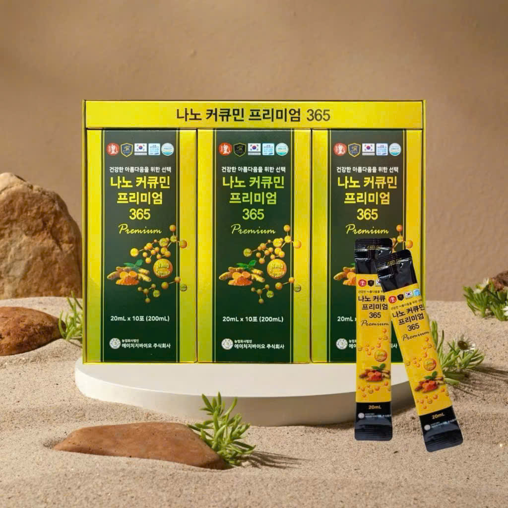 NANO CURCUMIN PREMIUM 365 - Tinh hoa Nghệ vàng Hàn Quốc