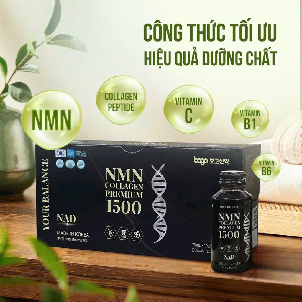 NƯỚC COLLAGEN PREMIUM NMN 1500