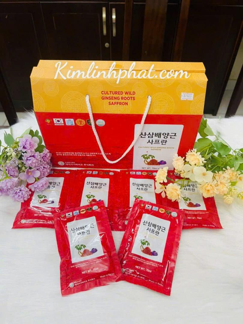 NƯỚC CX HỒNG SÂM NÚI NHỤY HOA NGHỆ TÂY