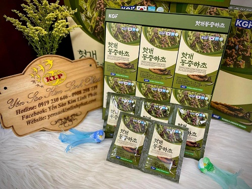 NƯỚC MÁT GAN ĐÔNG TRÙNG KGF 50ml x 30g