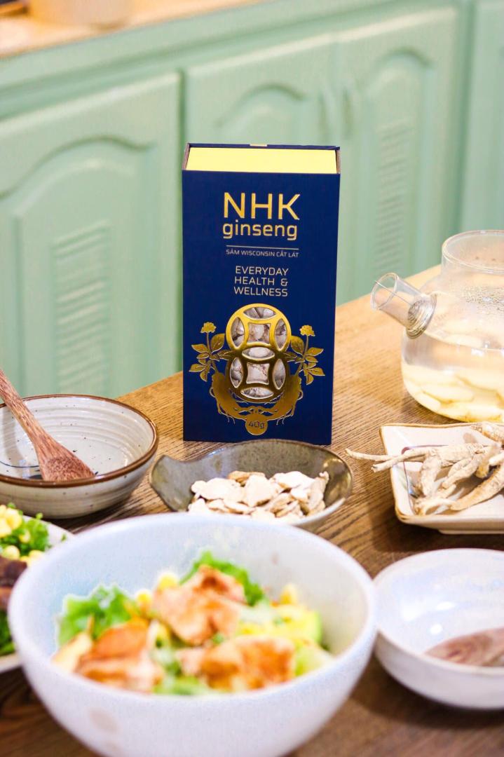 SÂM MỸ CẮT LÁT NHK - 100GR